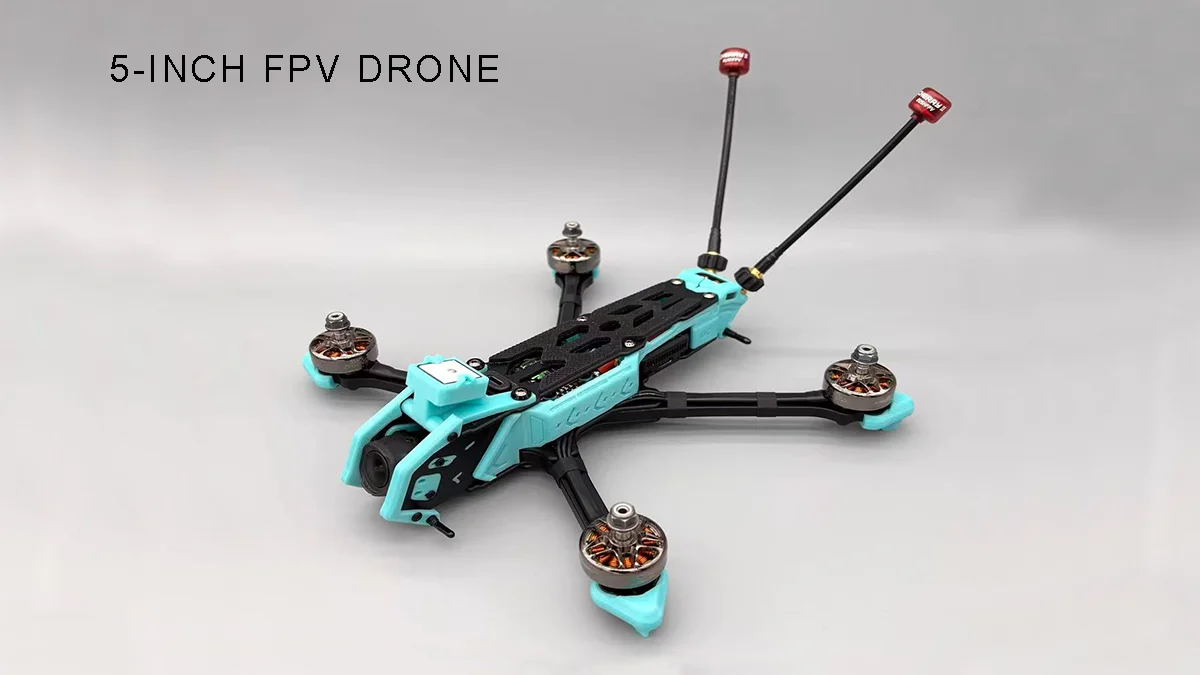 5 inch FPV racing drone carbon fiber frame