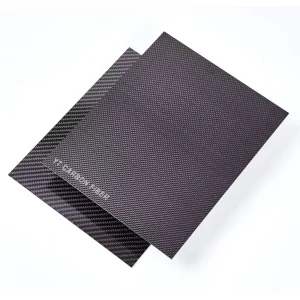 5mm Carbon Fiber Sheet twill weave surface