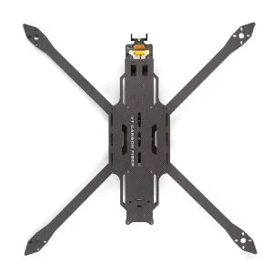 Ares 15 inch carbon fiber commercial drone frame front view
