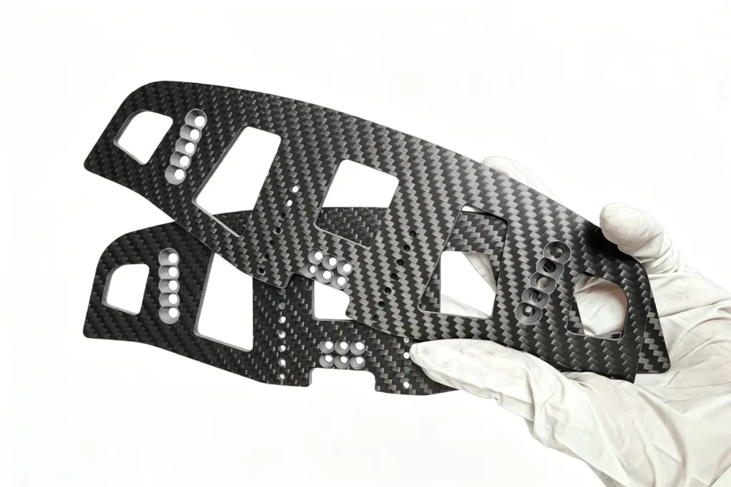 Precision carbon fiber industrial components for high-performance equipment