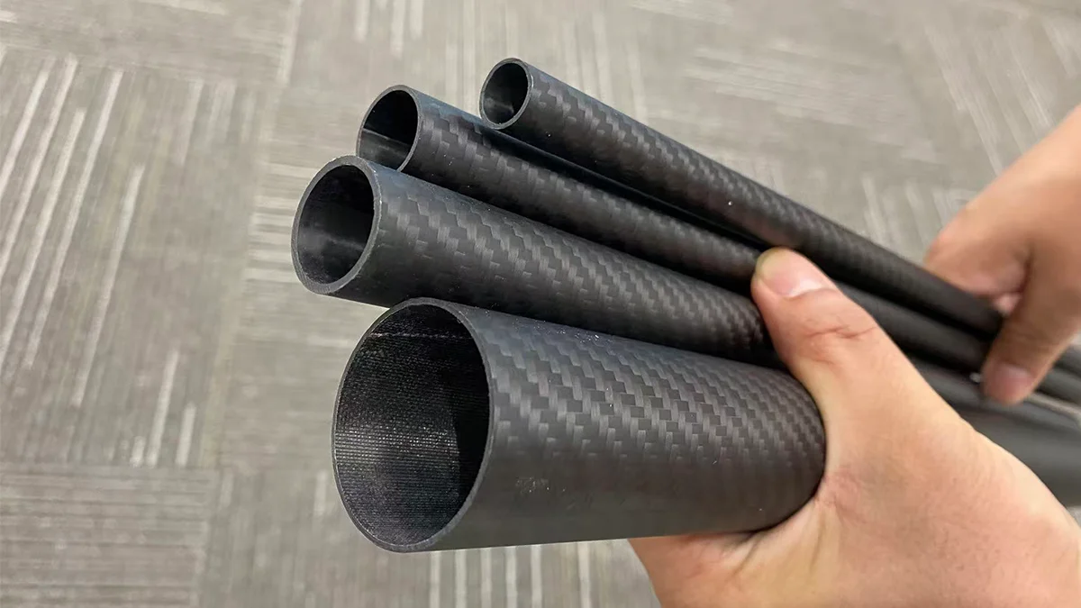 carbon fiber tube inside diameter outside diameter wall thickness diagram