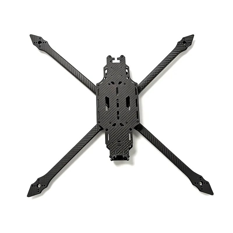 Lightweight FPV carbon fiber frames for racing drones and UAV applications