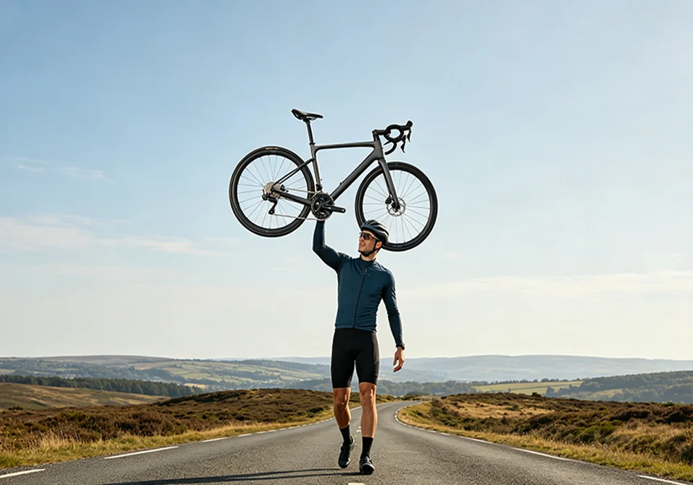 Lightweight carbon fiber sports equipment designed for improved comfort and reduced fatigue