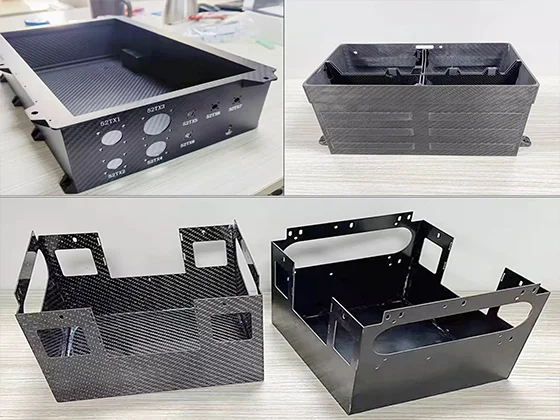 1mm carbon fiber sheet drone fairing and aerodynamic cover on commercial UAV