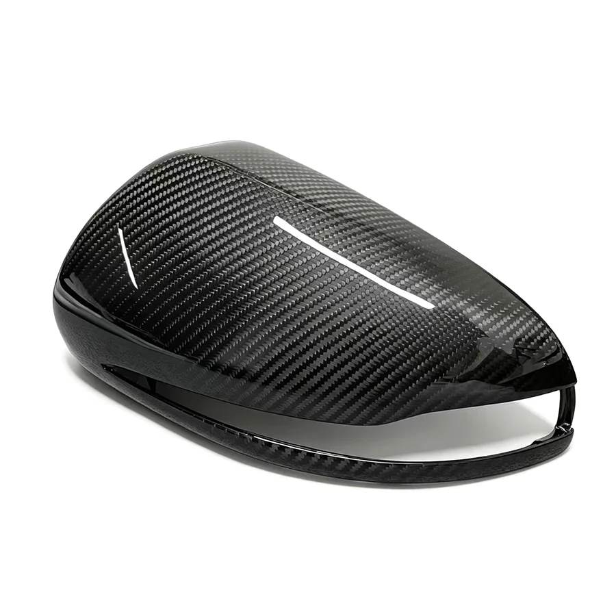 High gloss carbon fiber automotive exterior components
