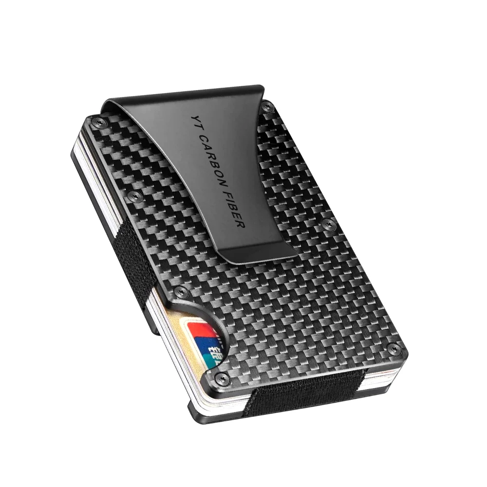 Carbon fiber card holder 3K twill 45 degree angle YTCarbon