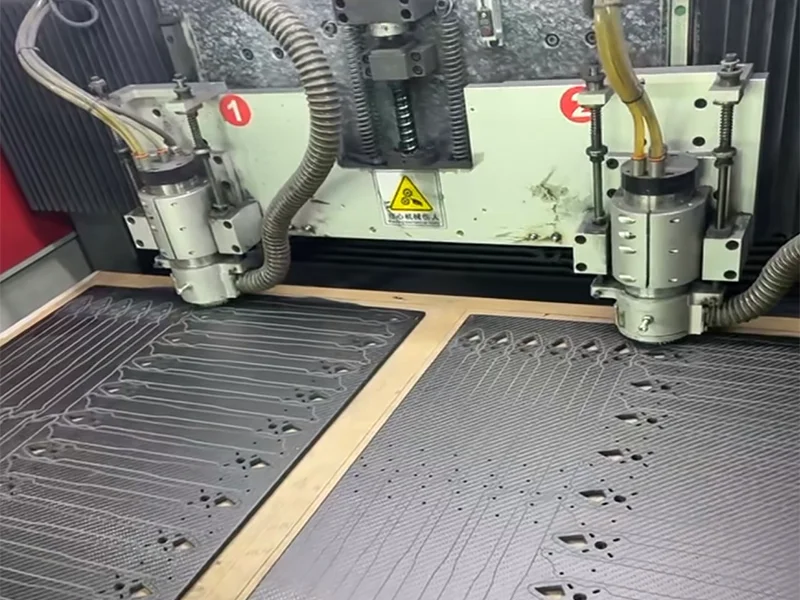carbon fiber sheet manufacturing CNC routing precision cutting