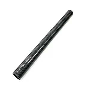 Carbon fiber drone arm tube 3K twill glossy 16mm OD YTCarbon