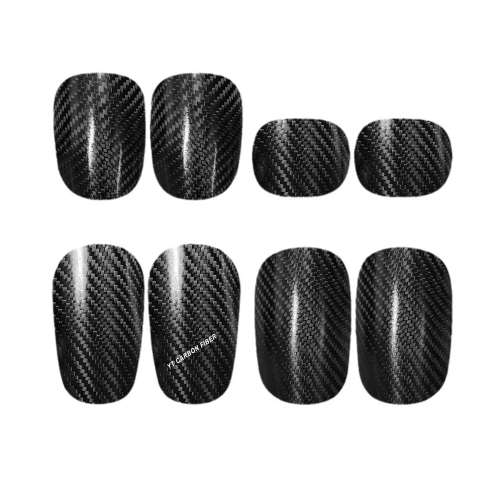 Carbon fiber shin guard anatomical left right pair contour leg protection China YTCarbon