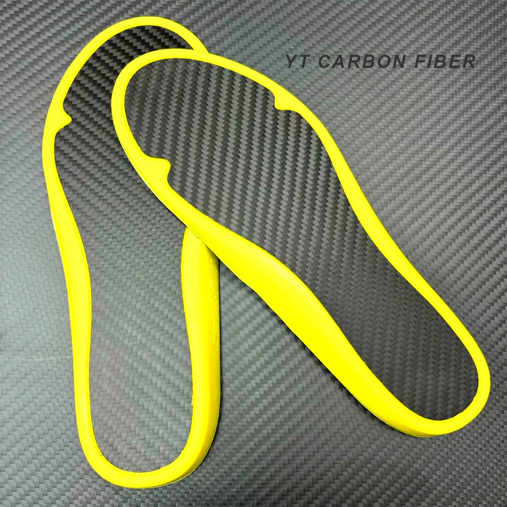 Carbon fiber shoe plate inserted in running shoe midsole YTCarbon