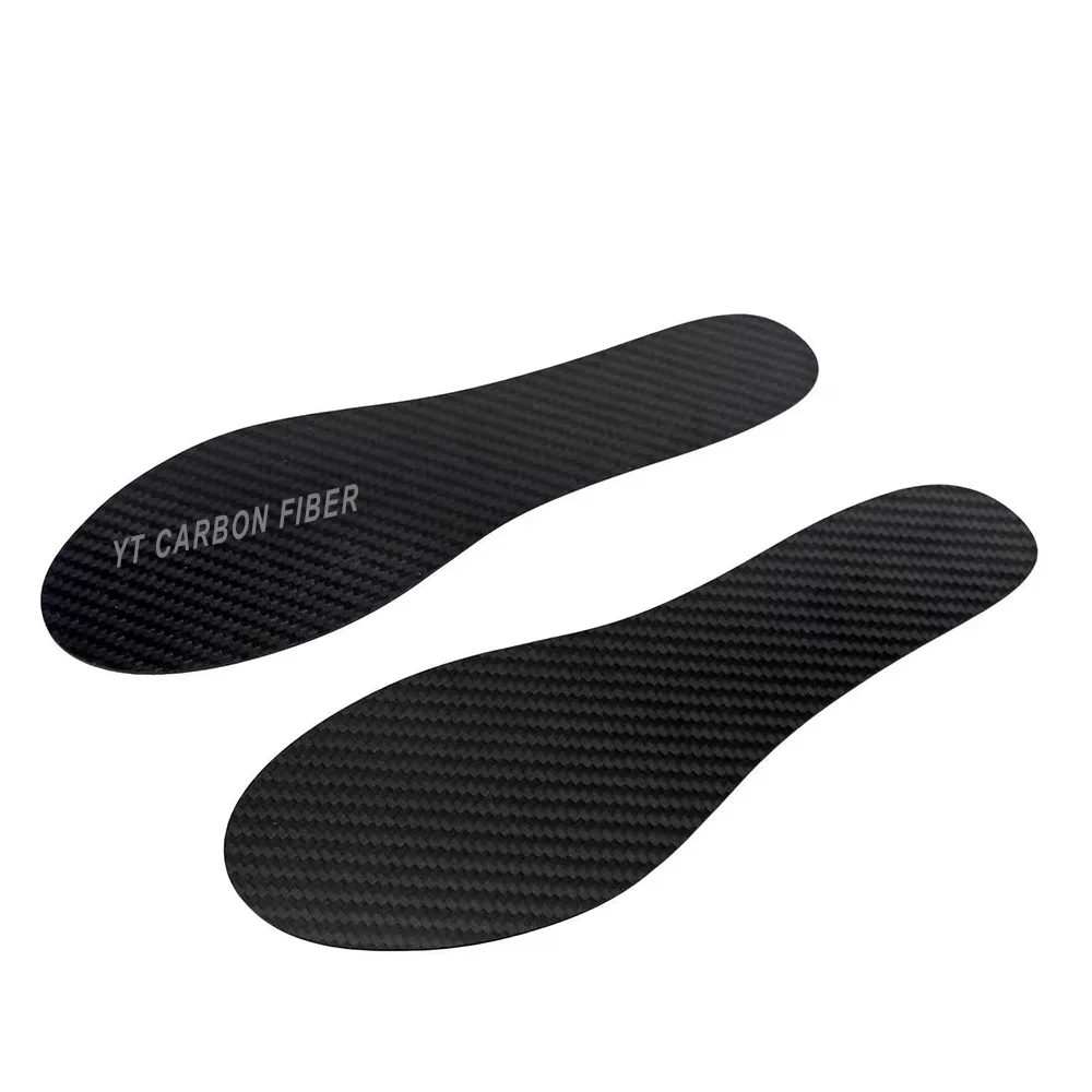 Carbon fiber shoe plate pair left right YTCarbon