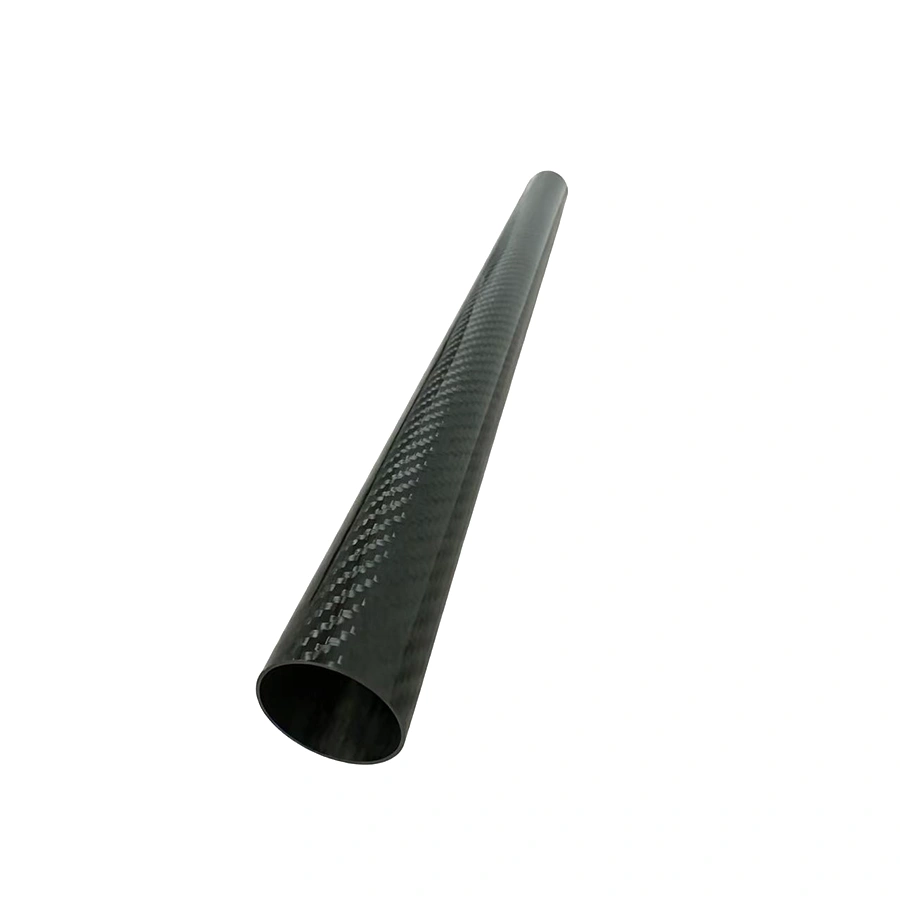 Custom OD ID carbon fiber round tube and tubing profiles