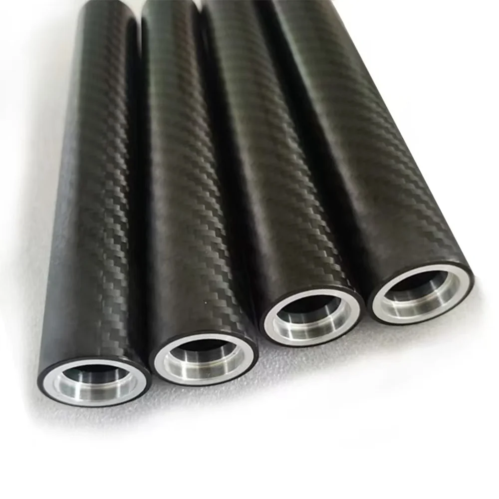 Carbon fiber antenna mast tube 3K twill weave from supplier