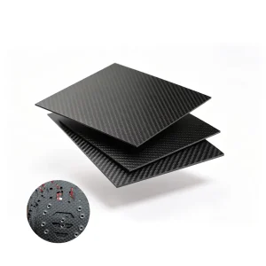 China carbon fiber sheet for robotics by YTCarbon manufacturer