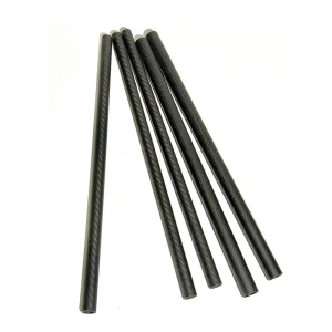 Micro carbon fiber tubes with inner diameter from 2.5mm shown in precision scale