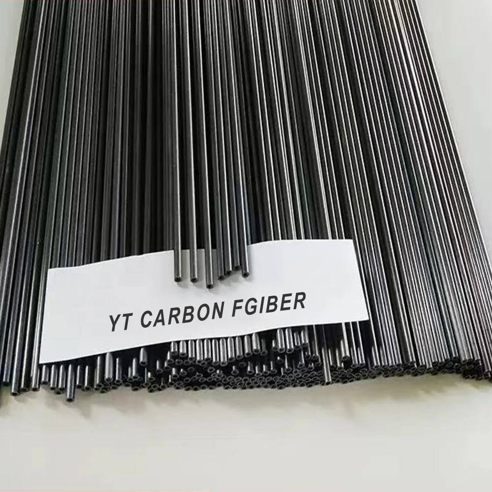 Quality inspection of micro carbon fiber tubes with precision measurement equipment