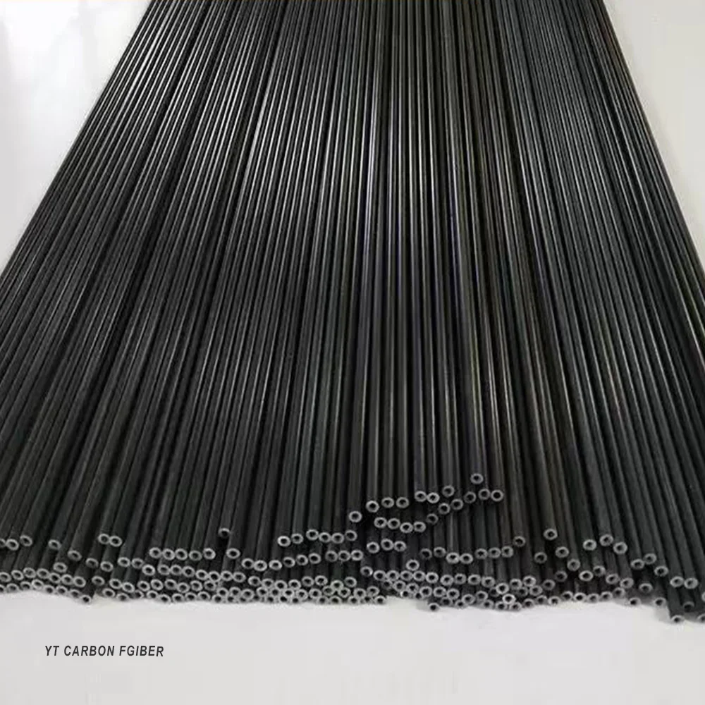 Roll-wrapping manufacturing process for micro carbon fiber tubes