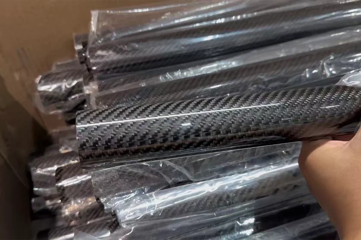 T1100 carbon fiber sheets and tubes product display for procurement comparison