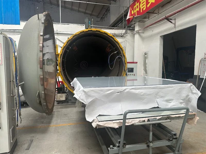 Industrial autoclave equipment for large carbon fiber sheet production in China factory