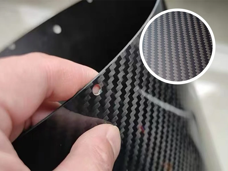Surface inspection under high lux illumination for void free finish