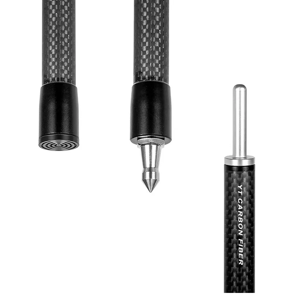 Carbon fiber tent poles supporting outdoor tent in the field