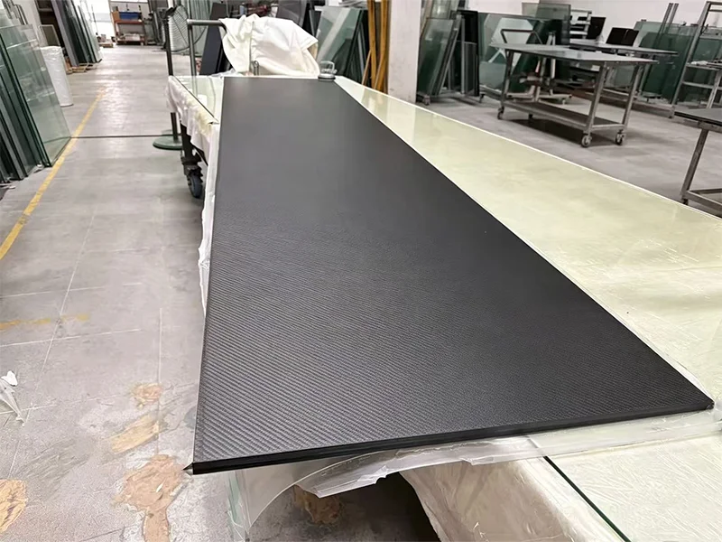 Large format carbon fiber sheet up to 3m by 8m manufactured in China factory