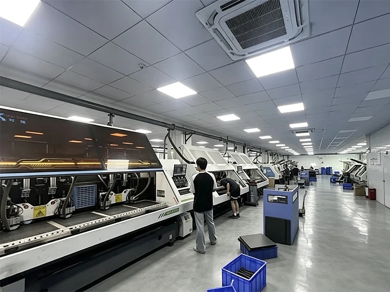 High speed CNC machining center for precision carbon fiber milling
