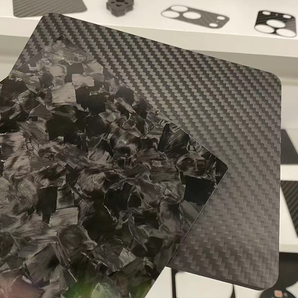 4mm carbon fiber sheet surface comparison matte finish versus glossy clear coat