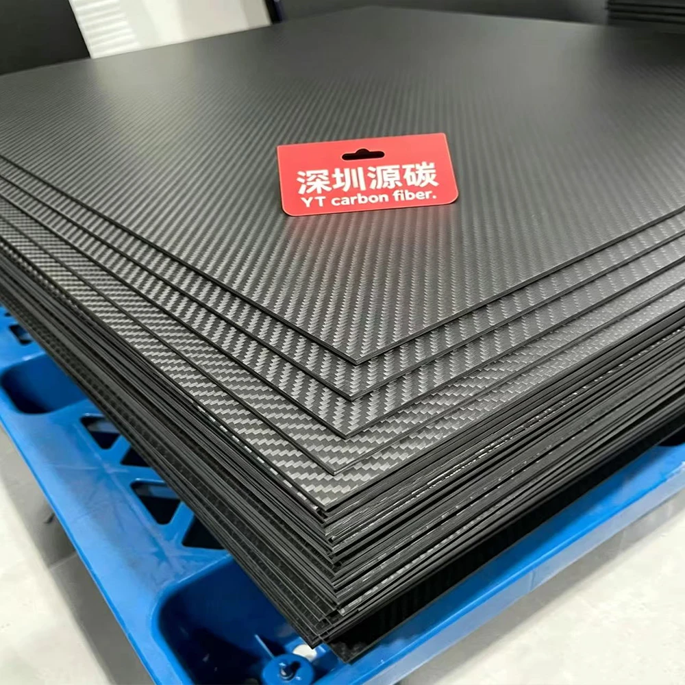 3K carbon fiber sheet surface comparison twill vs plain weave
