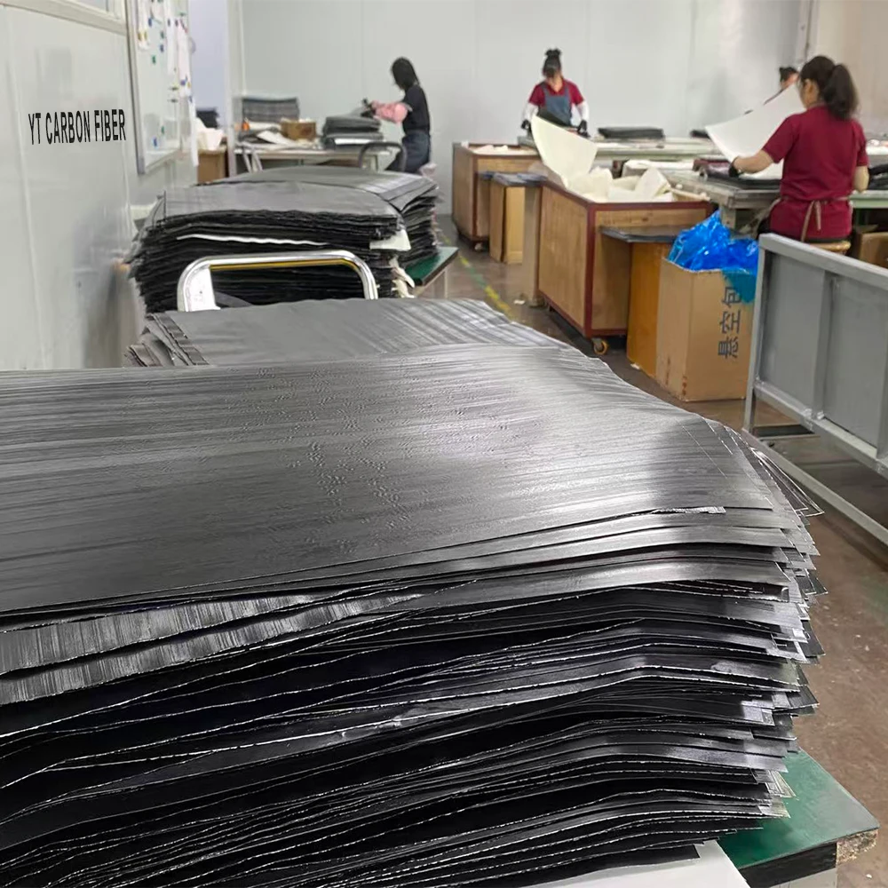 Carbon fiber sheet layup and fiber orientation for structural performance