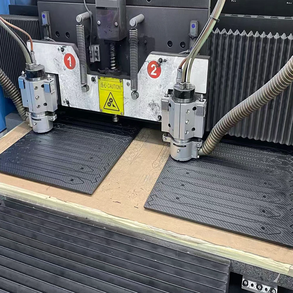 YTCarbon CNC machining custom carbon fiber sheets for structural components