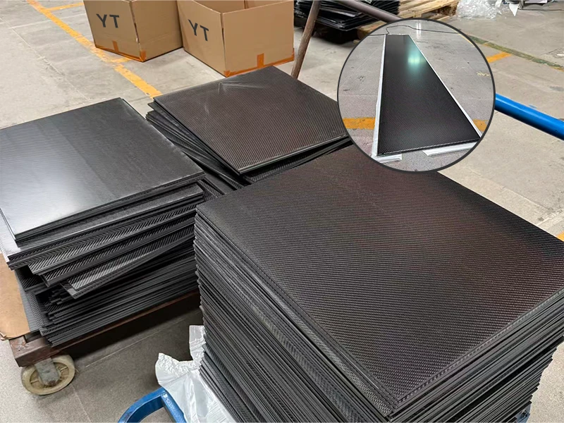 High-strength carbon fiber sheets manufactured by YTCarbon