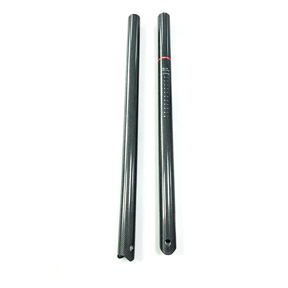 Aerodynamic D-shaped carbon aluminum hybrid tube for road bike seatposts and frames